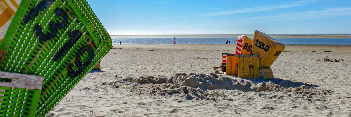 langeoof, strandkörbe, fähre, hotel, ferienwohnung